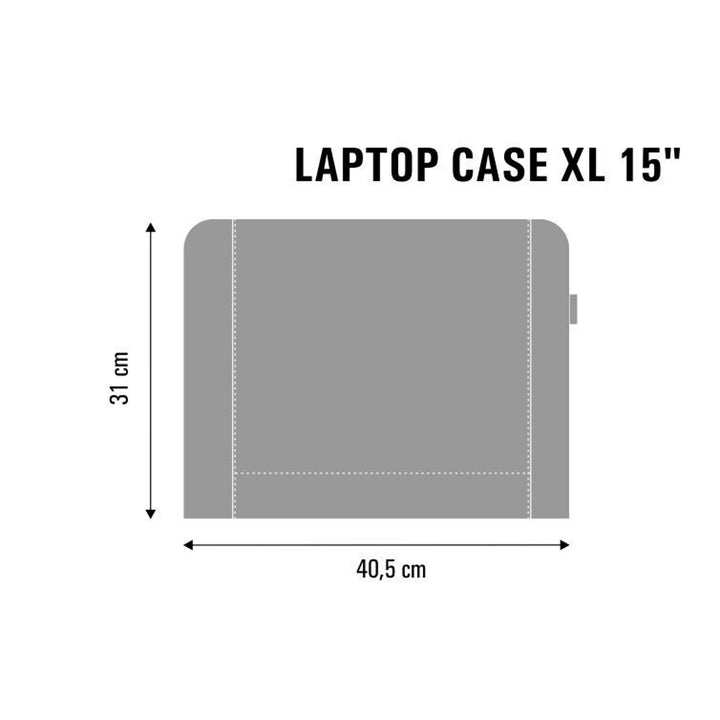 15 hüvelykes laptophoz készült tok, környezetbarát filcből, aztekkal mintázott nyomattal