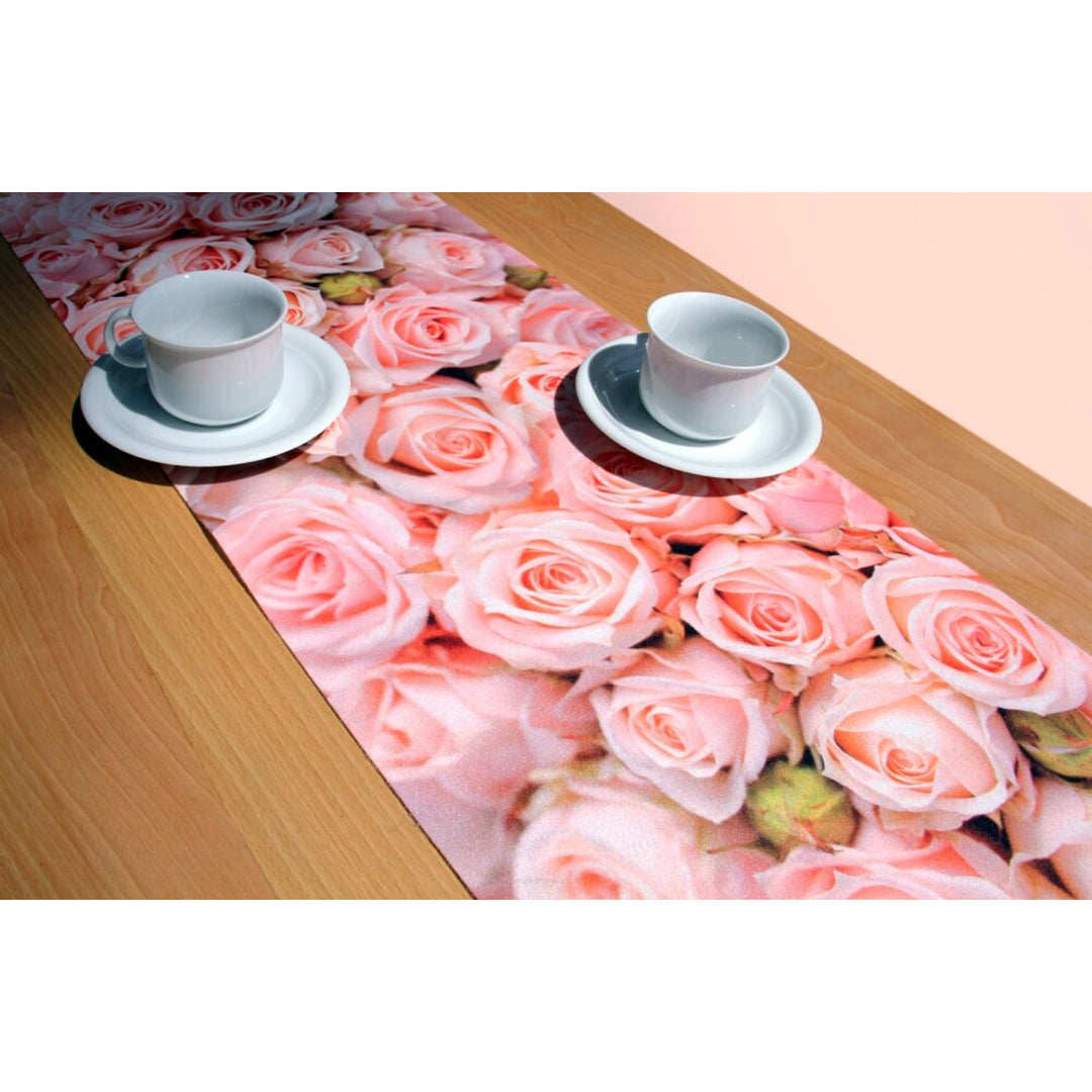 Bertoni asztalterítő, környezetbarát filc, méretek 95x33 cm, Diana nyomtatott mintázat