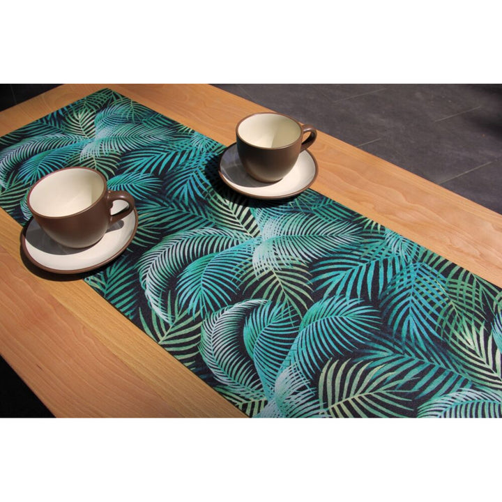 Bertoni asztalterítő, környezetbarát filc, méretek 95x33 cm, Mallorca nyomtatott mintázat