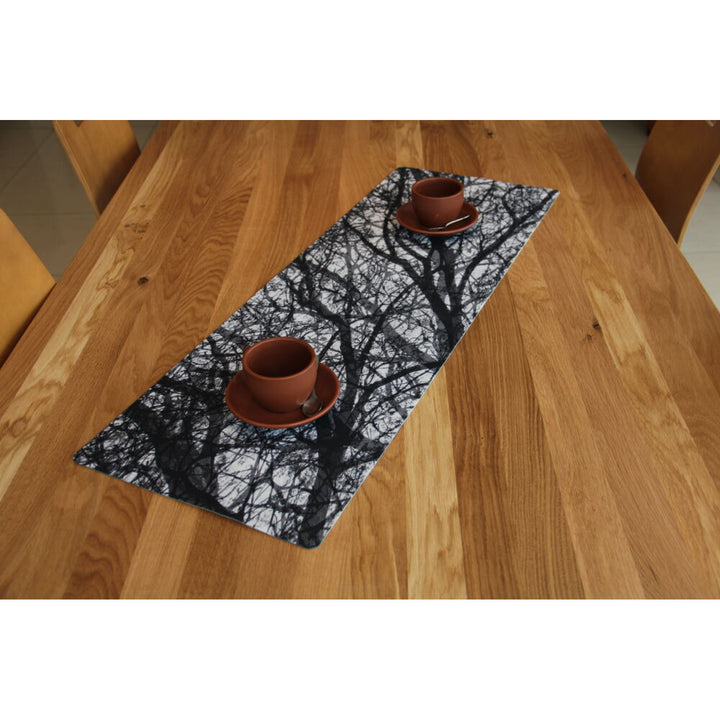 Bertoni asztalterítő, környezetbarát filc, méretek 95x33 cm, Serenity nyomtatott mintázat