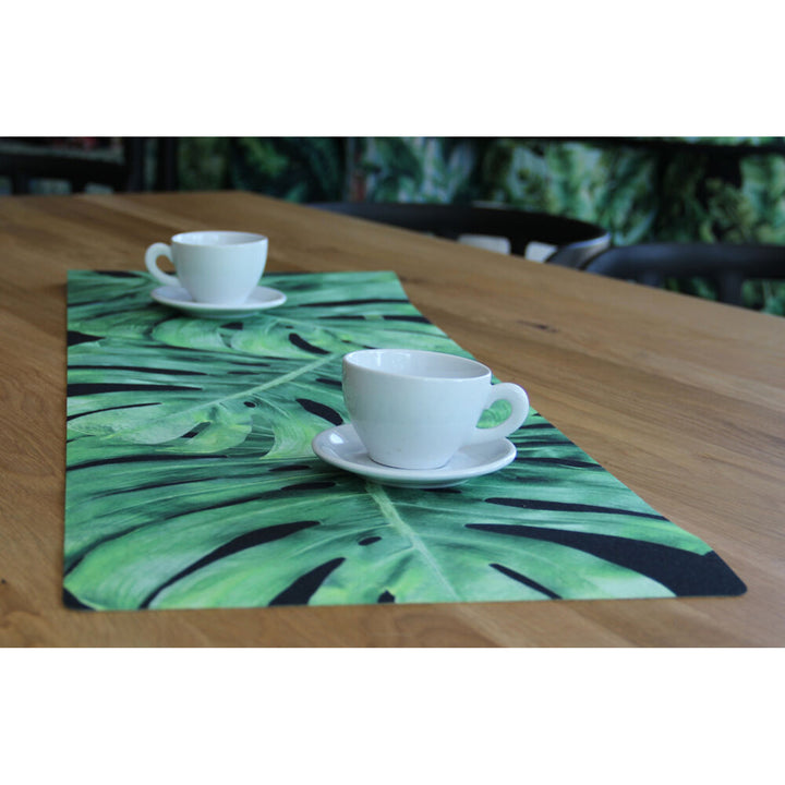 Bertoni asztalterítő, környezetbarát filc, méretek 95x33 cm, Galapagos Night nyomtatott mintázat