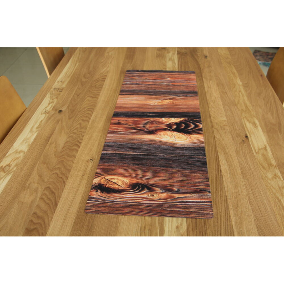 Bertoni asztalterítő, környezetbarát filc, méretek 95x33 cm, fa mintás