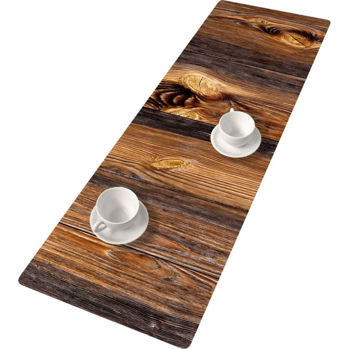 Bertoni asztalterítő, környezetbarát filc, méretek 95x33 cm, fa mintás