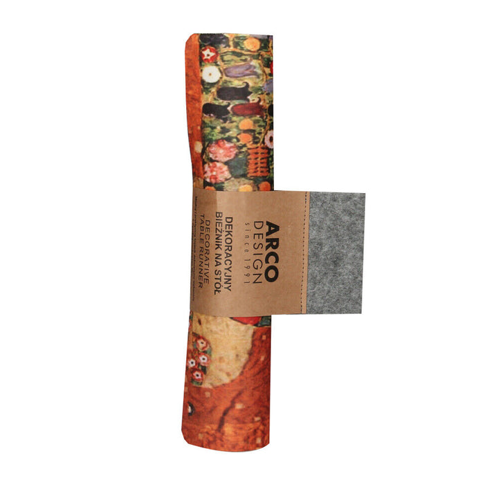 Bertoni asztalterítő, környezetbarát filc, méretek 95x33 cm, ArtDeco nyomtatott mintázat