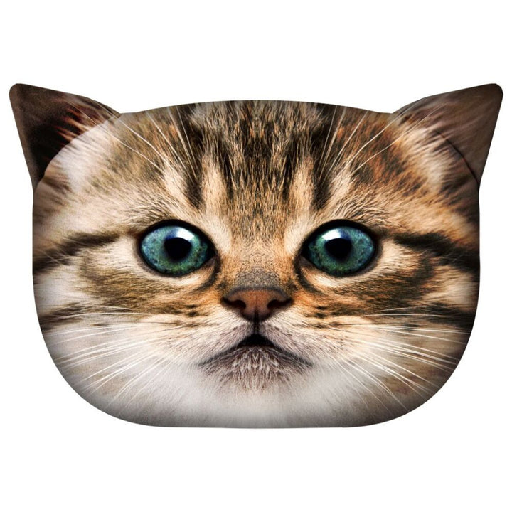 Bertoni díszpárna Gapcio Cat 30x45 cm, velúr, macskamintás, antiallergén betéttel