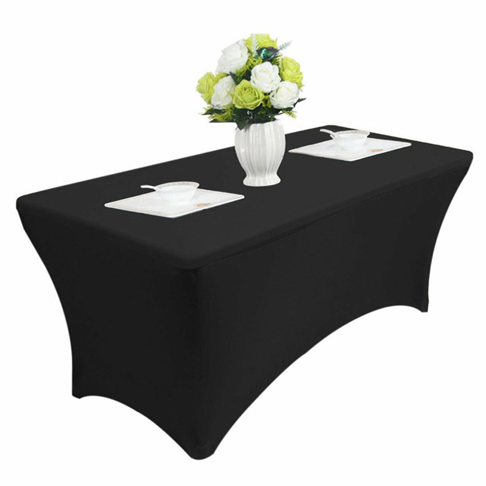 GreenBlue elasztikus terítő vendéglátóipari asztalterítő fekete, 180x75x74cm, spandex, GB372