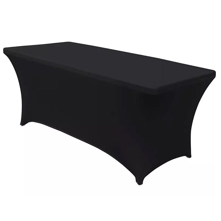 GreenBlue elasztikus terítő vendéglátóipari asztalterítő fekete, 180x75x74cm, spandex, GB372