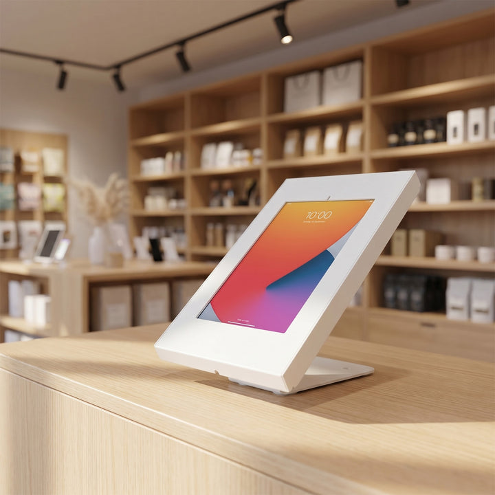 Maclean reklám táblagéptartó, fali/irodai tartó zárral, 9,7"-11", iPad/iPad Air/iPad Pro, Samsung Galaxy Tab A/Tab A7/Tab S6 Lite, MC-475W