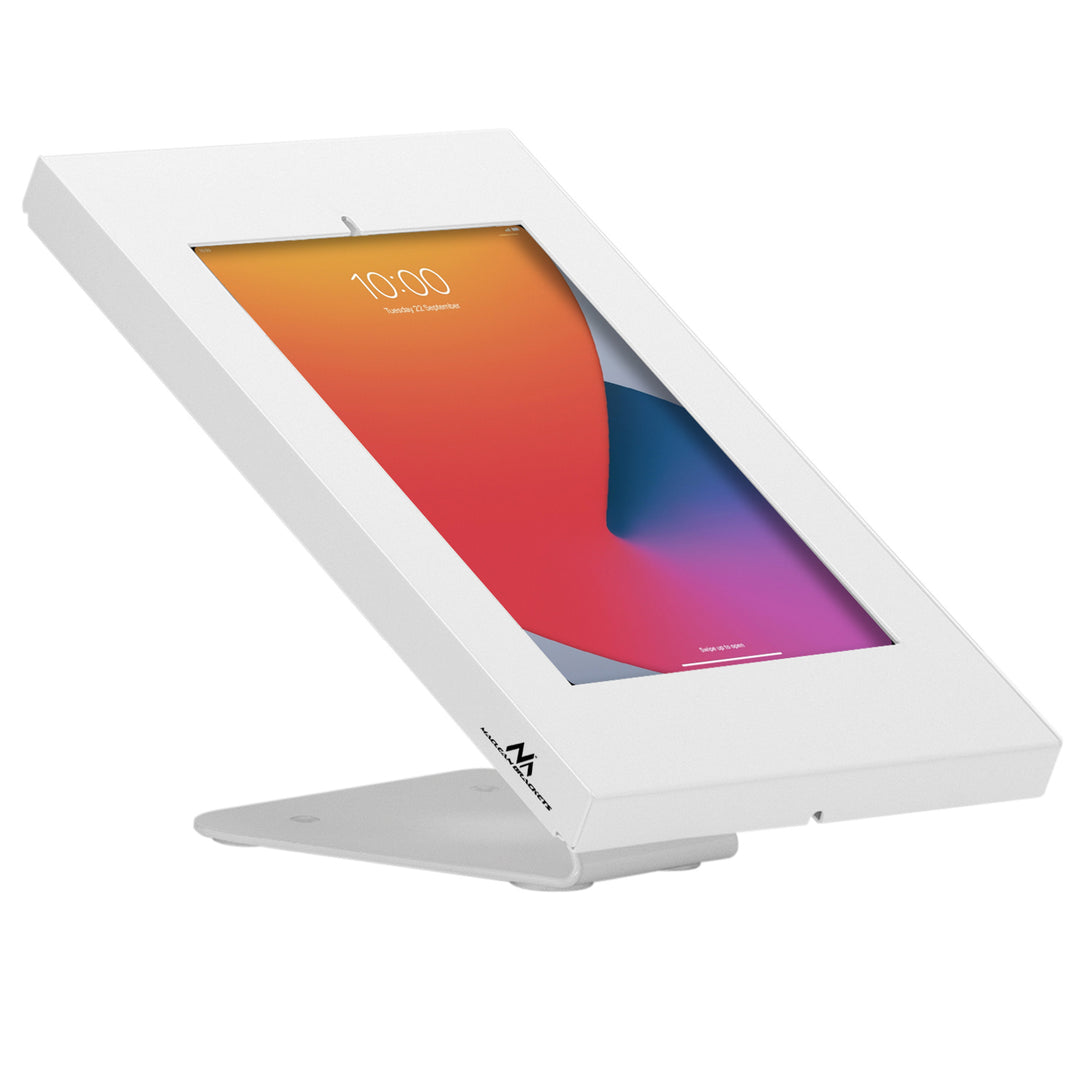 Maclean reklám táblagéptartó, fali/irodai tartó zárral, 9,7"-11", iPad/iPad Air/iPad Pro, Samsung Galaxy Tab A/Tab A7/Tab S6 Lite, MC-475W