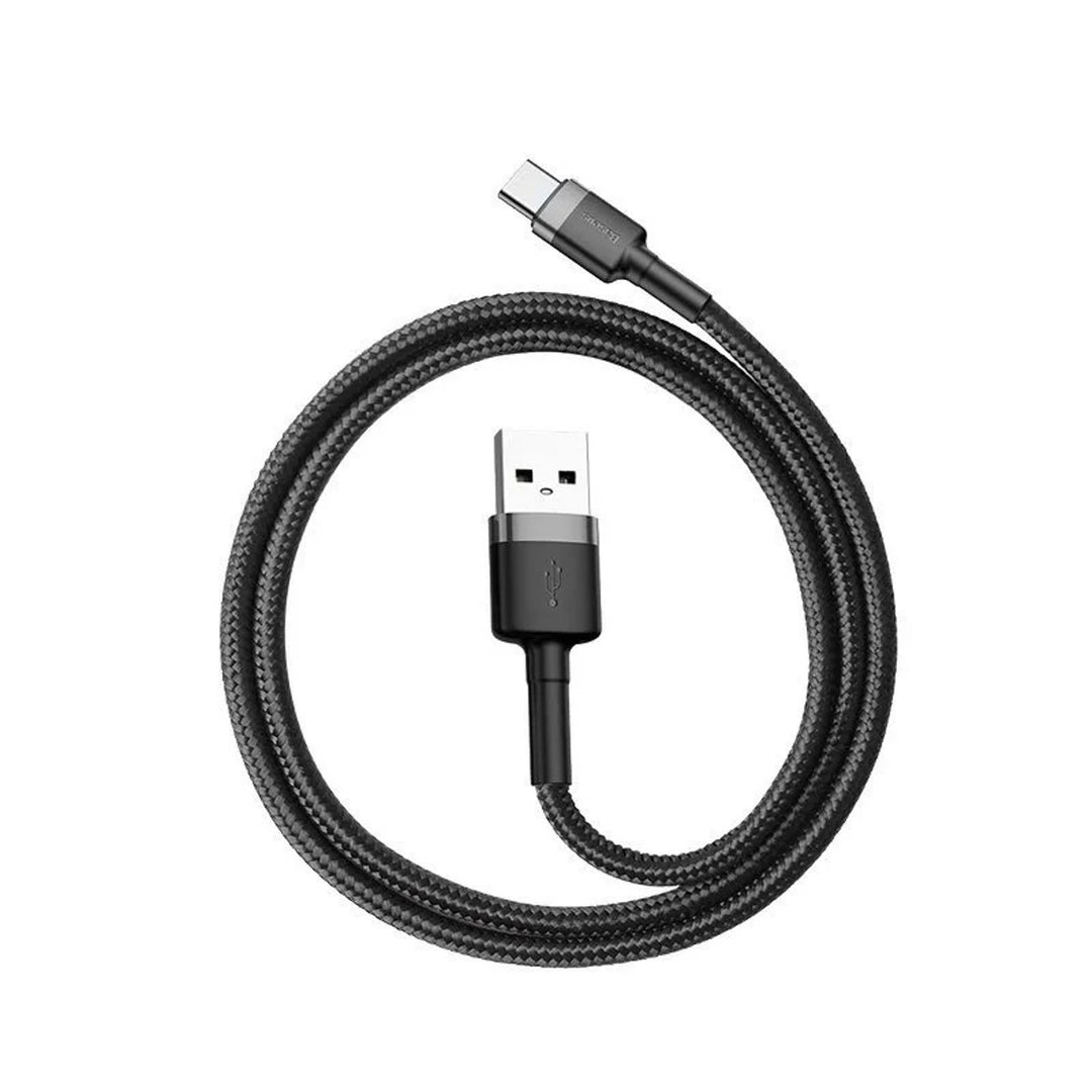 USB A dugó - USB-C dugó 1m CATKLF-BG1 fekete Baseus kábel