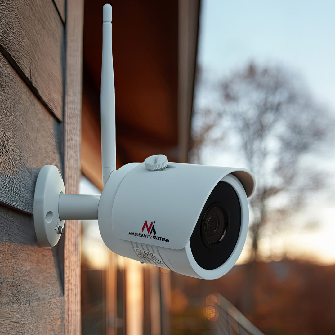 Maclean IP kamera IPC WiFi 5MPx kültéri, szarv, CMOS 1/2.5", H.264/H.264+/H.265/H.265+/JPEG/AVI, Onvif, MCTV-516
