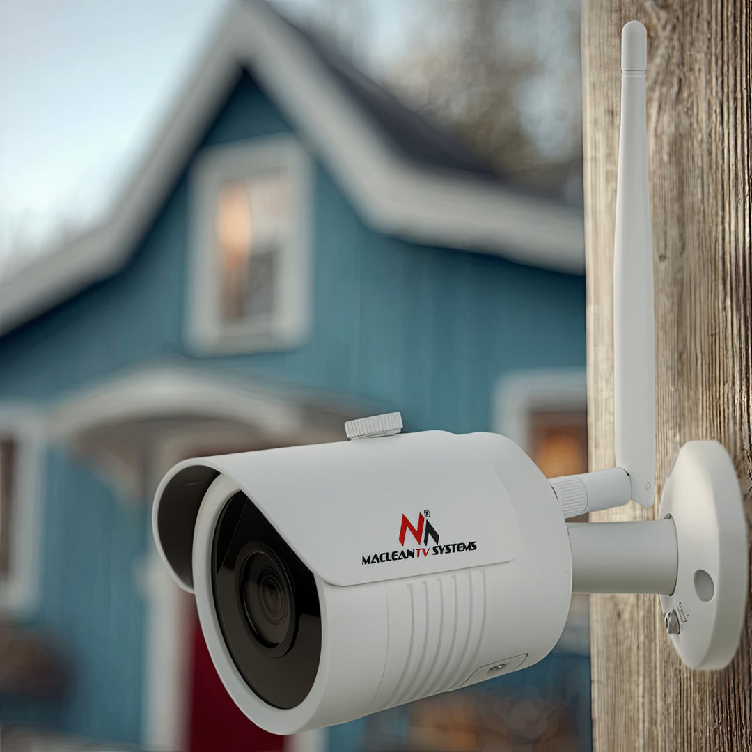 Maclean IP kamera IPC WiFi 5MPx kültéri, szarv, CMOS 1/2.5", H.264/H.264+/H.265/H.265+/JPEG/AVI, Onvif, MCTV-516