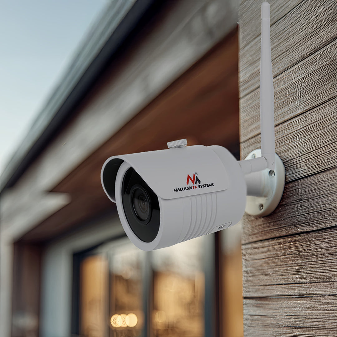 Maclean IP kamera IPC WiFi 5MPx kültéri, szarv, CMOS 1/2.5", H.264/H.264+/H.265/H.265+/JPEG/AVI, Onvif, MCTV-516