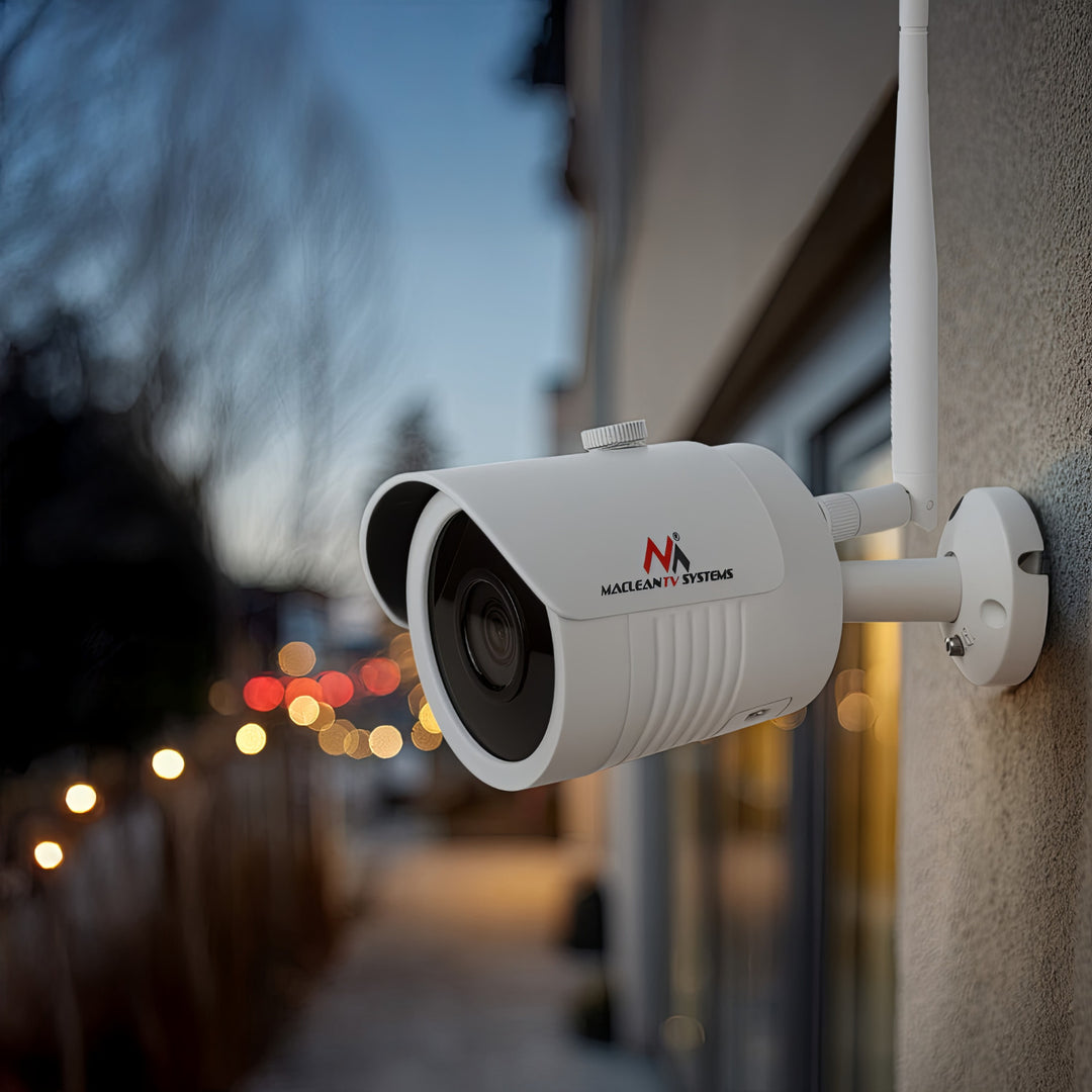 Maclean IP kamera IPC WiFi 5MPx kültéri, szarv, CMOS 1/2.5", H.264/H.264+/H.265/H.265+/JPEG/AVI, Onvif, MCTV-516