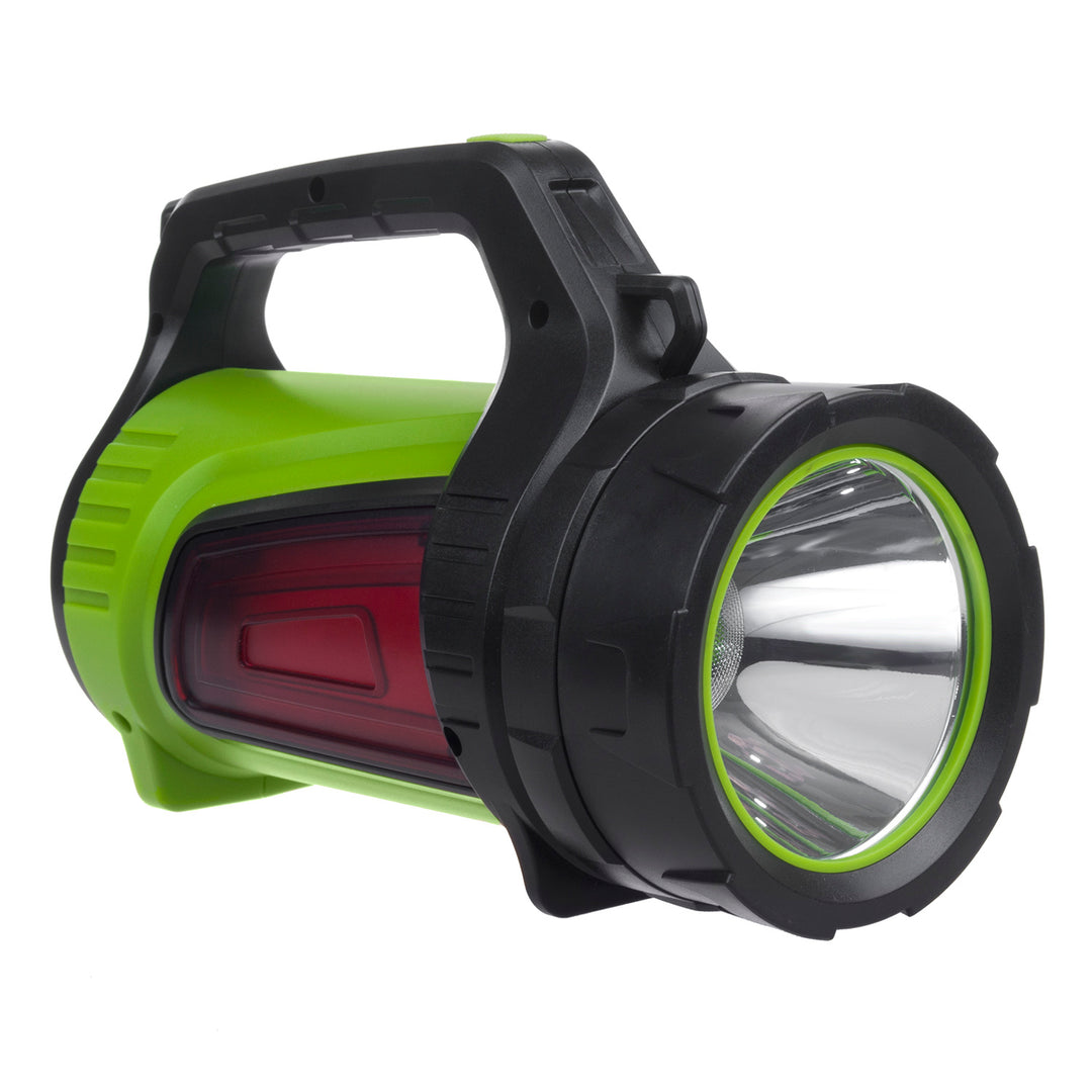 LED-es zseblámpa 3in1 Maclean, powerbank funkció, 3 fénymód, 5W XM-L-T6, hideg fehér 6500K, 3.7V 3x18650, 4500mAh, MCE345