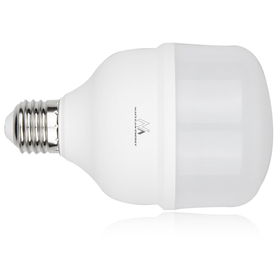 Maclean LED izzó, E27, 28W, 220-240V AC, hideg fehér, 6500K, 2940lm, MCE302 CW