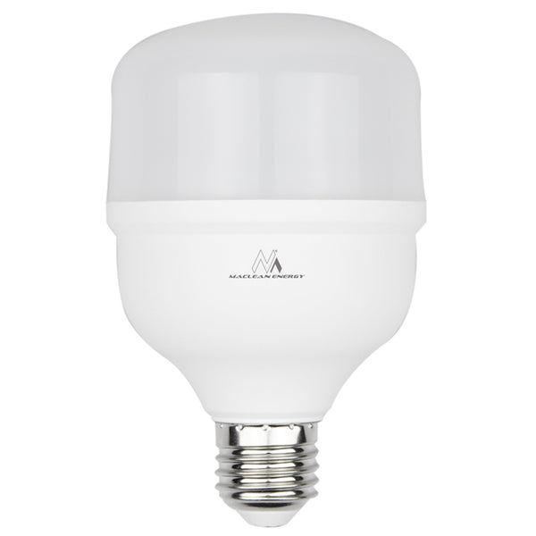 Maclean LED izzó, E27, 28W, 220-240V AC, hideg fehér, 6500K, 2940lm, MCE302 CW