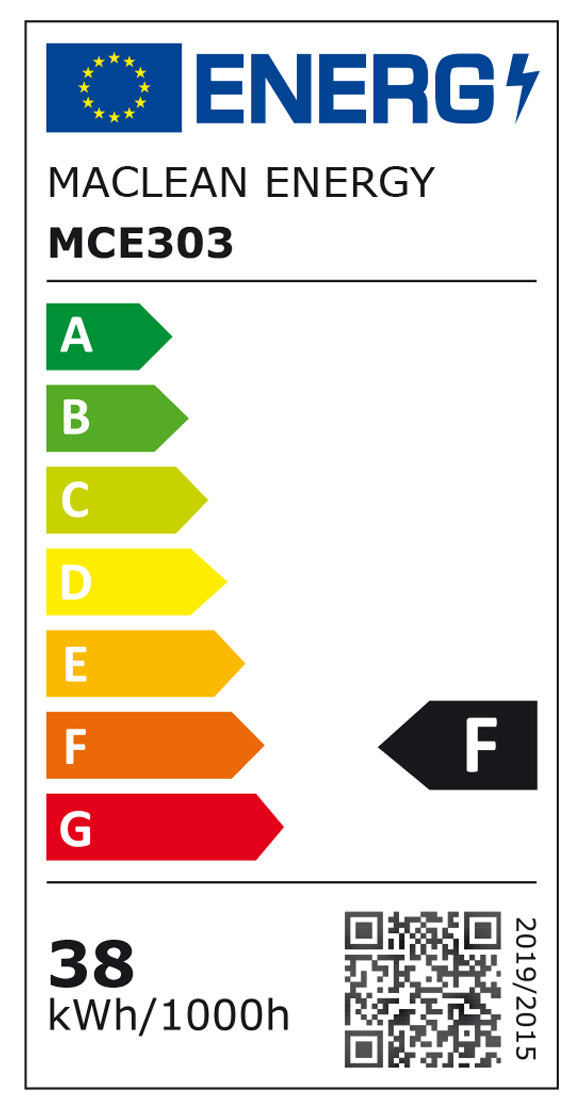 Maclean LED izzó, E27, 38W, 220-240V AC, semleges fehér, 4000K, 3990lm, MCE303 NW