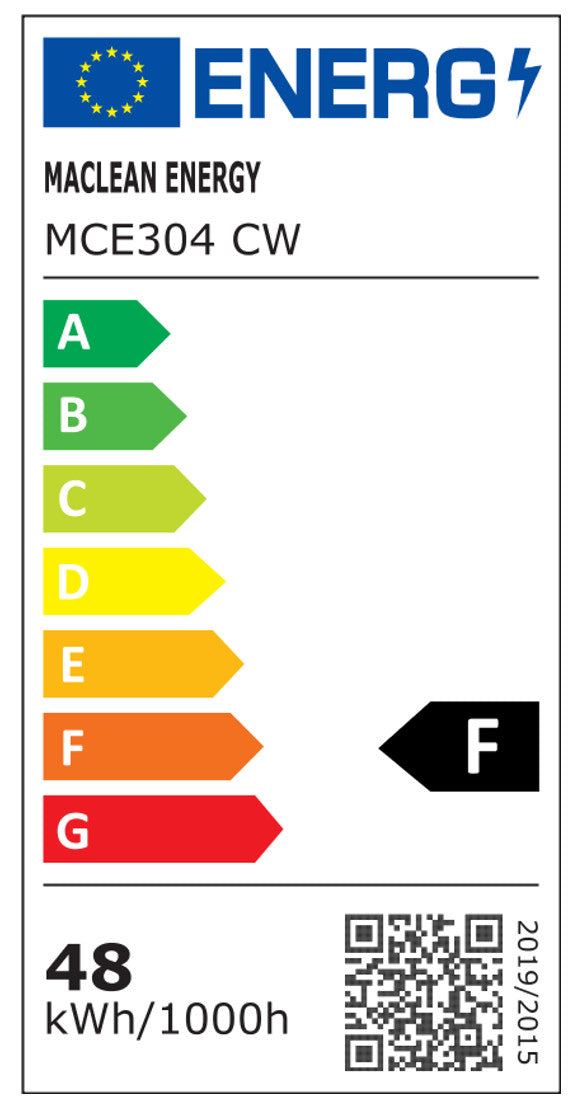 Maclean LED izzó, E27, 48W, 220-240V AC, hideg fehér, 6500K, 5040lm, MCE304 CW
