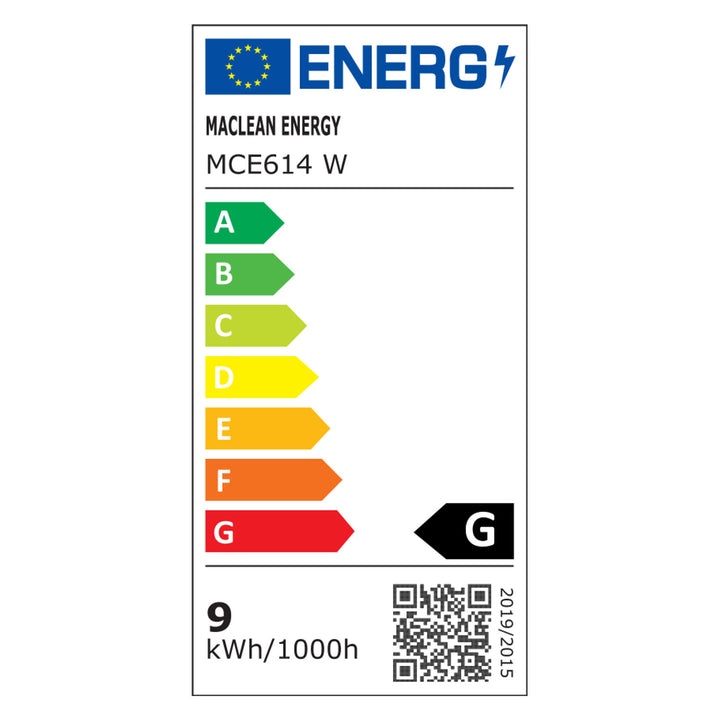 Maclean LED asztali lámpa, max. 9W, 220-240V AC, színváltós, dimmelhető, 450lm, MCE614 W