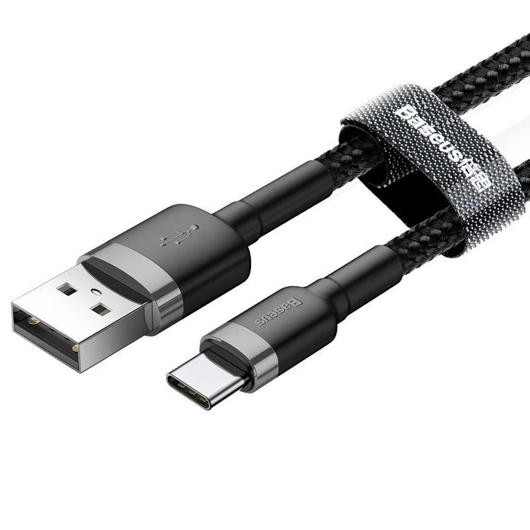 USB - USB-C kábel 3m Baseus Cafule CATKLF-UG1 Quick Charge 2A kábel gyors töltéshez