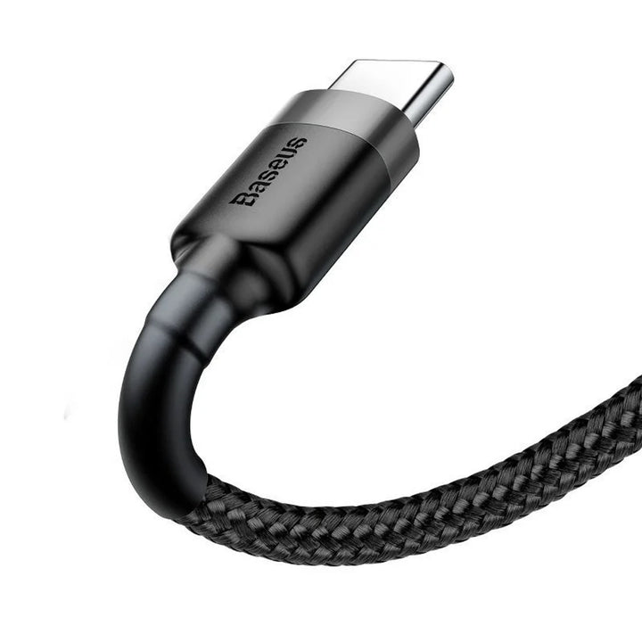 USB - USB-C kábel 3m Baseus Cafule CATKLF-UG1 Quick Charge 2A kábel gyors töltéshez