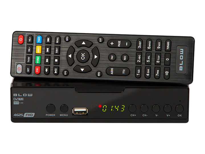 DVB-T/T2 4625FHD H.265 Blow tuner ideális DVB T2 vételhez