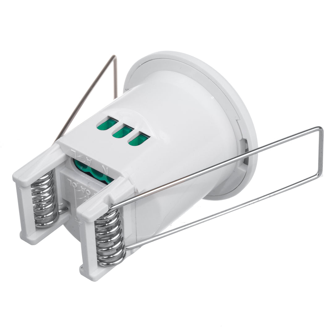 Maclean PIR mozgásérzékelő, mennyezetre szerelhető, hatótávolság 6m, max. terhelés 300/150W, MCE359
