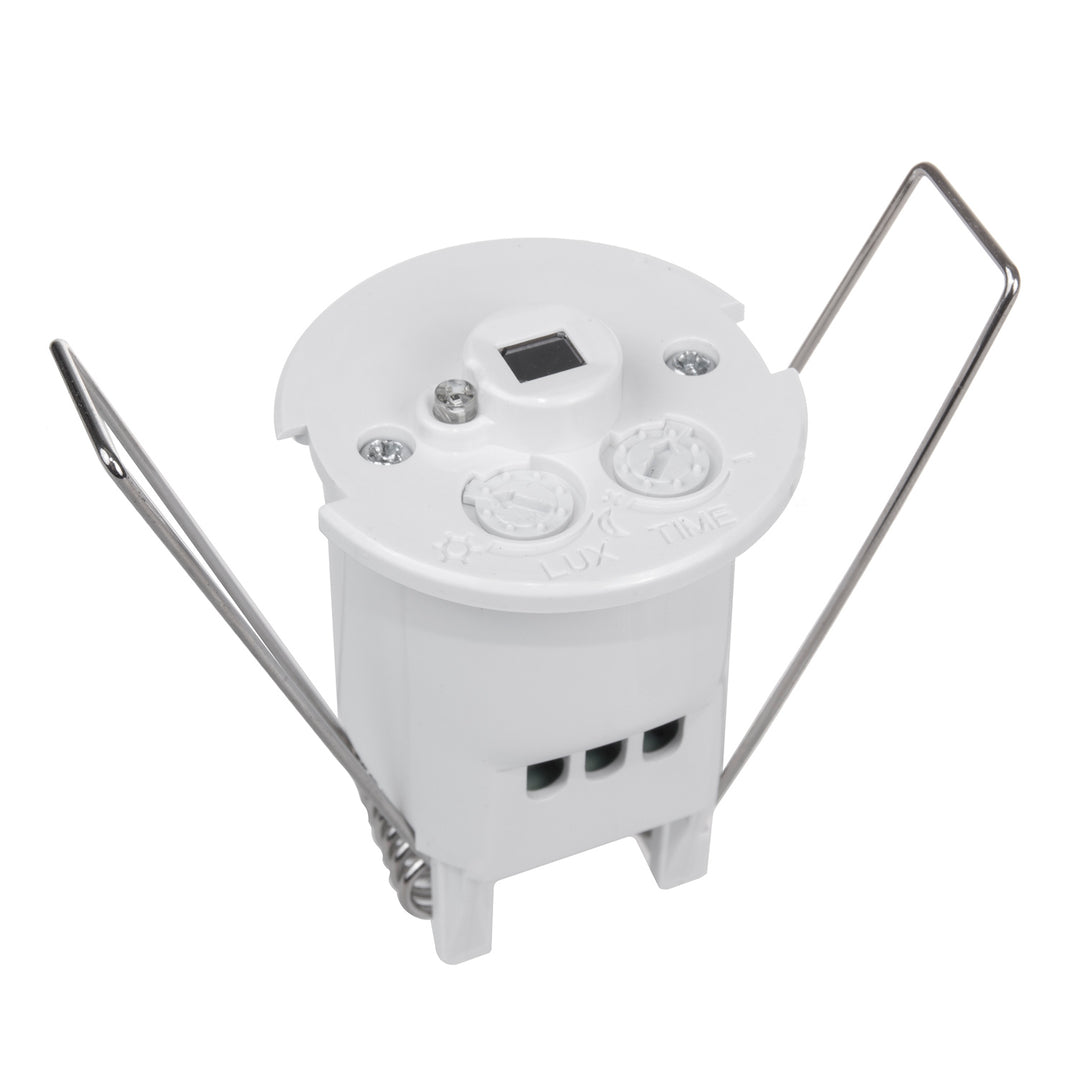 Maclean PIR mozgásérzékelő, mennyezetre szerelhető, hatótávolság 6m, max. terhelés 300/150W, MCE359