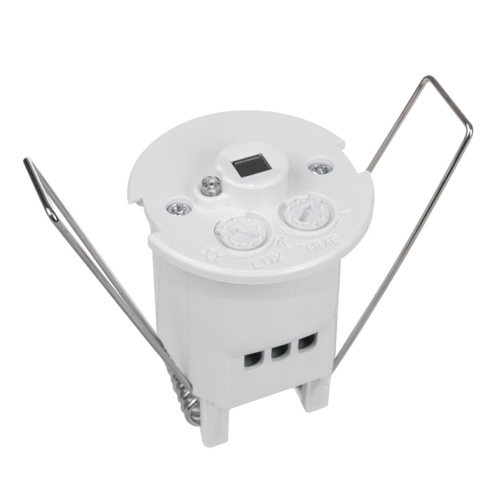 Maclean PIR mozgásérzékelő, mennyezetre szerelhető, hatótávolság 6m, max. terhelés 300/150W, MCE359