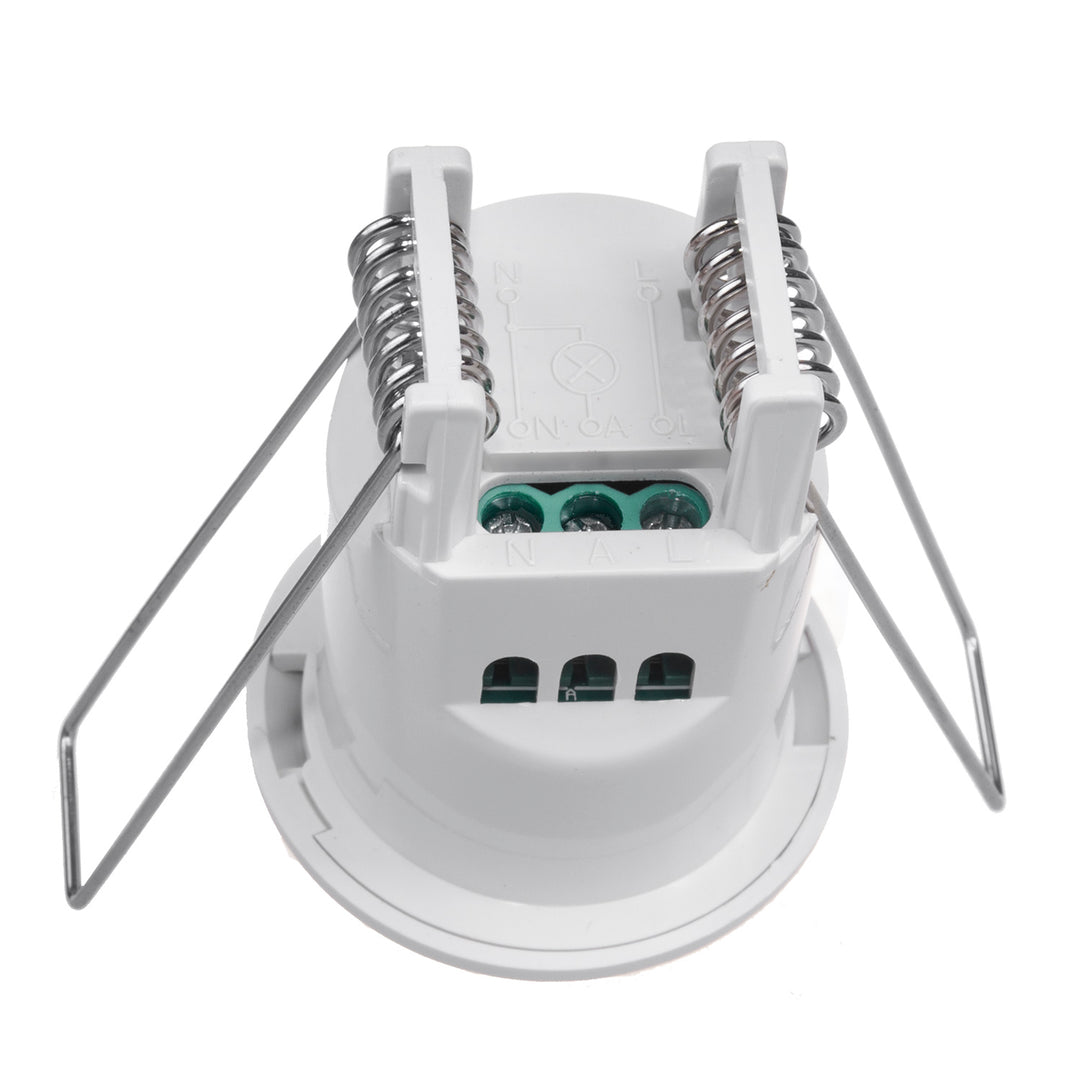 Maclean PIR mozgásérzékelő, mennyezetre szerelhető, hatótávolság 6m, max. terhelés 300/150W, MCE359