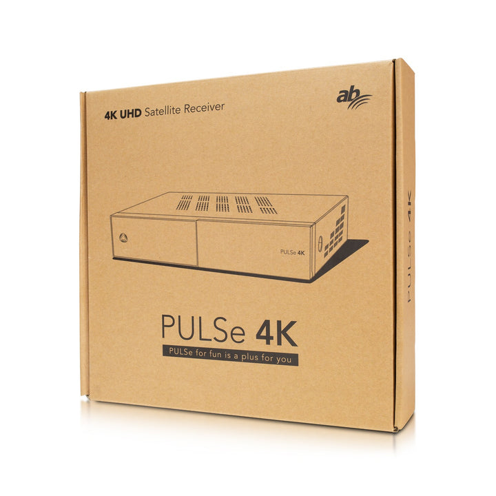 AB PULSe 4K UHD vevőegység (1x DVB-S2X tuner verzió)