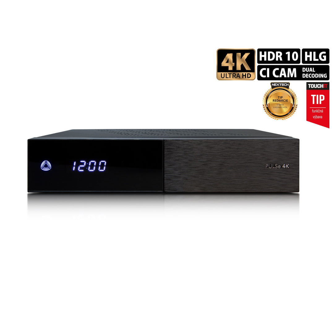 AB PULSe 4K UHD vevőegység (1x DVB-S2X tuner verzió)