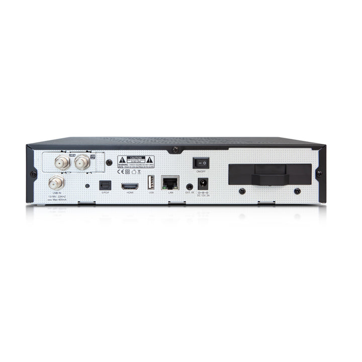 PULSe 4K UHD vevőegység (Változat: 2x DVB tuner - S2X)