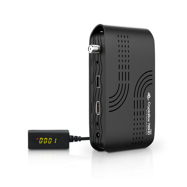 AB CryptoBox 700HD mini Full HD 1080p H.265 HEVC vevőkészülék