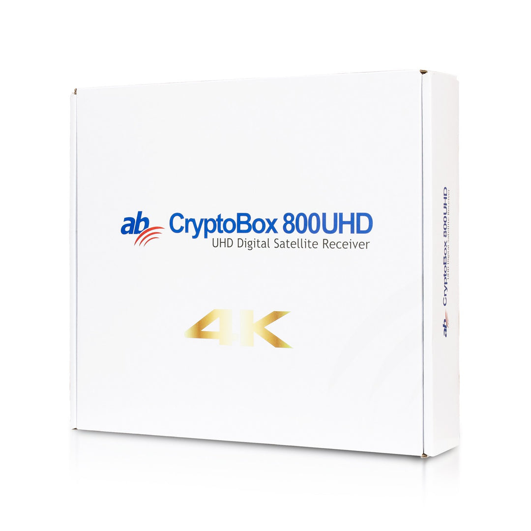 AB Cryptobox 800 UHD vevőegység / AB CR800UHD 4K - UHD