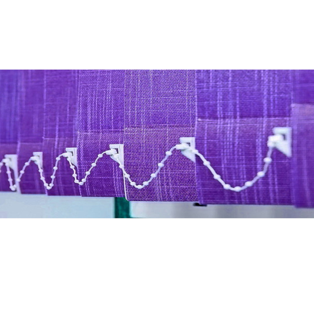 127 mm-es szalagsúlyok függőleges redőnyökhöz fehér - 10 db