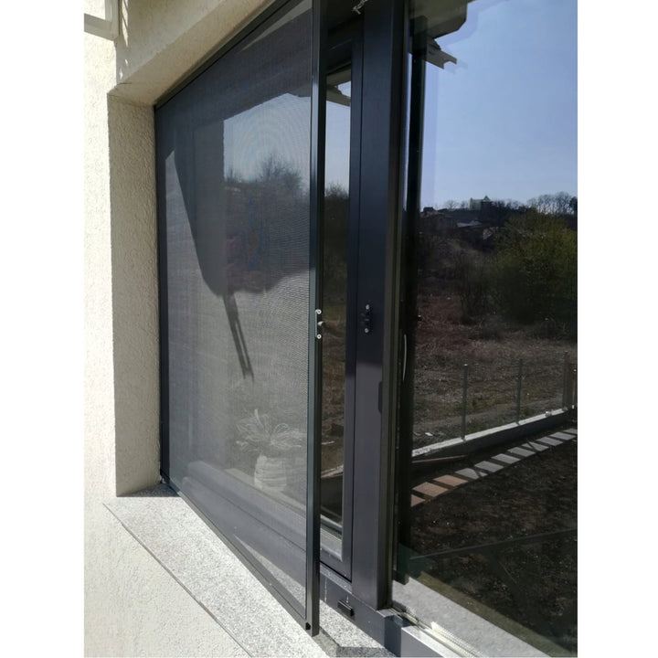 Szúnyoghálós kilincs - antracit ( csomag - 10 db )