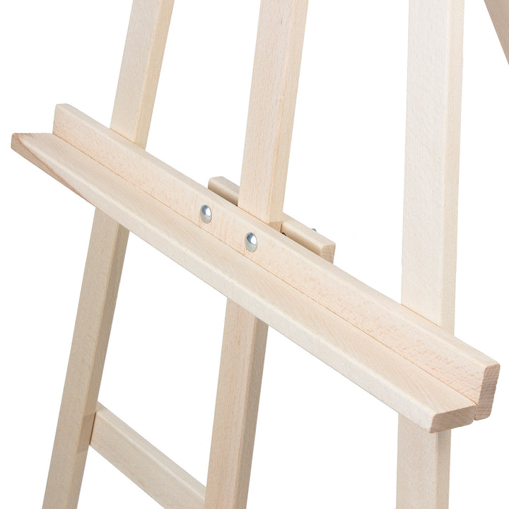 Két darab 150 cm-es festőállvány készlet bükkfából Woodok