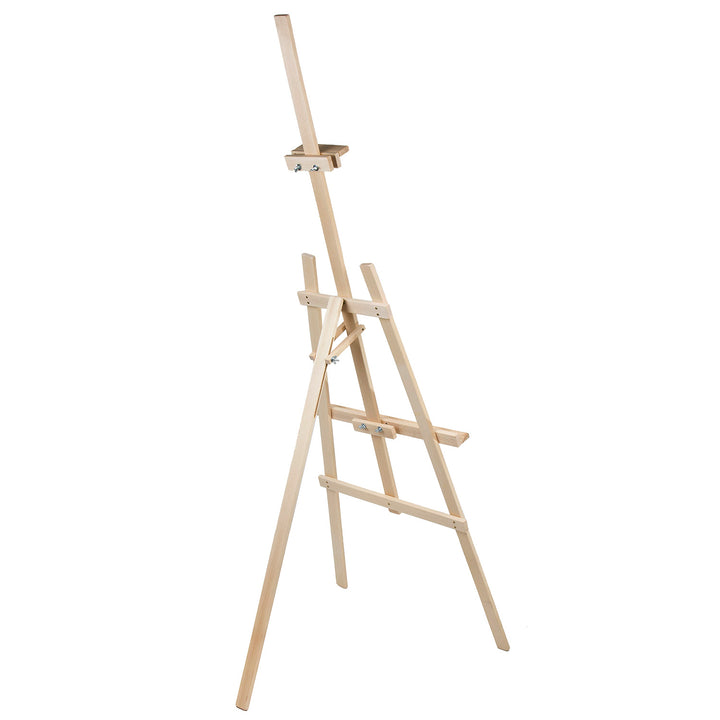 Két darab 150 cm-es festőállvány készlet bükkfából Woodok