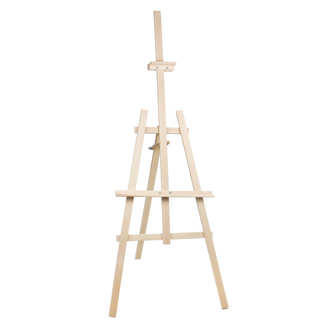 Két darab 150 cm-es festőállvány készlet bükkfából Woodok