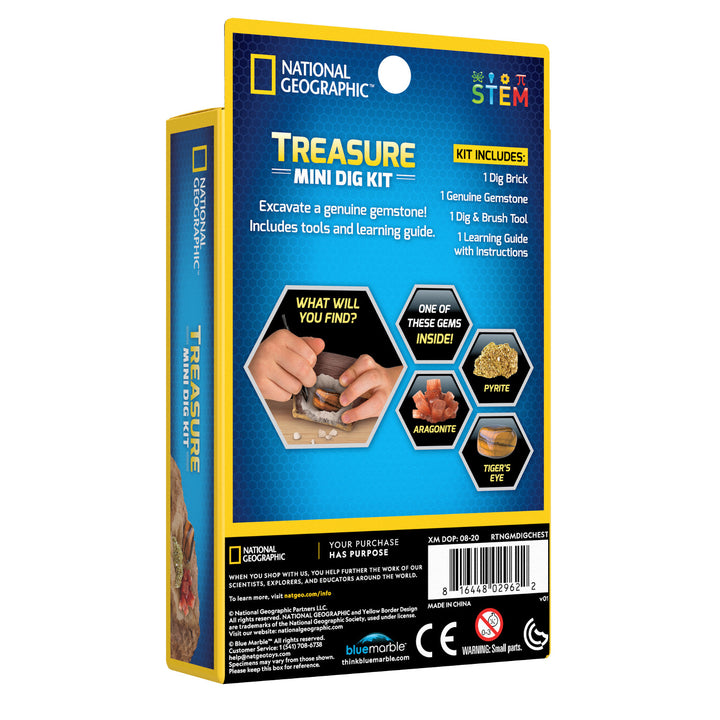 National Geographic - Kincsesláda (Impulse Treasure Mini Dig Kit)