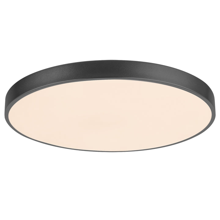 Mennyezeti lámpa Tesia, ind. Ceil.LED 60W, m.fekete,D60cm - mennyezeti plafond