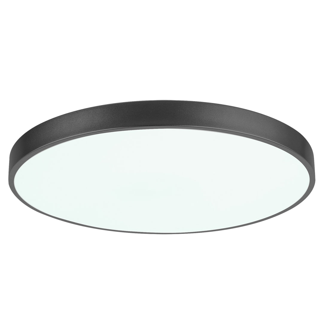 Mennyezeti lámpa Tesia, ind. Ceil.LED 60W, m.fekete,D60cm - mennyezeti plafond