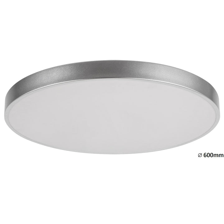 Mennyezeti lámpa Tesia, ind. Ceil.LED 60W, ezüst,D60cm - mennyezeti plafond