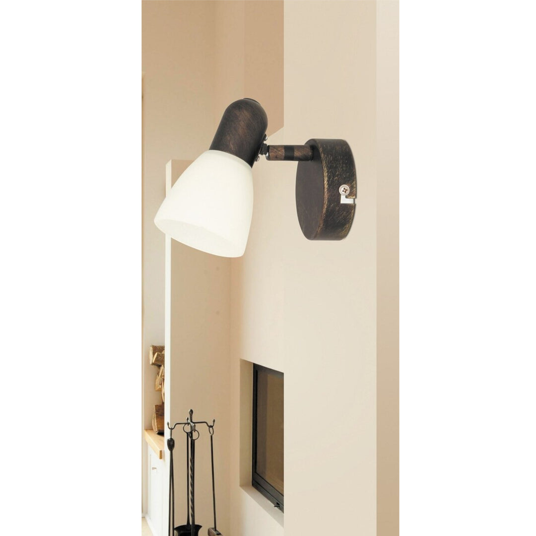 Lámpa ścienna Soma spot E14 1x40W antic barna krém krém