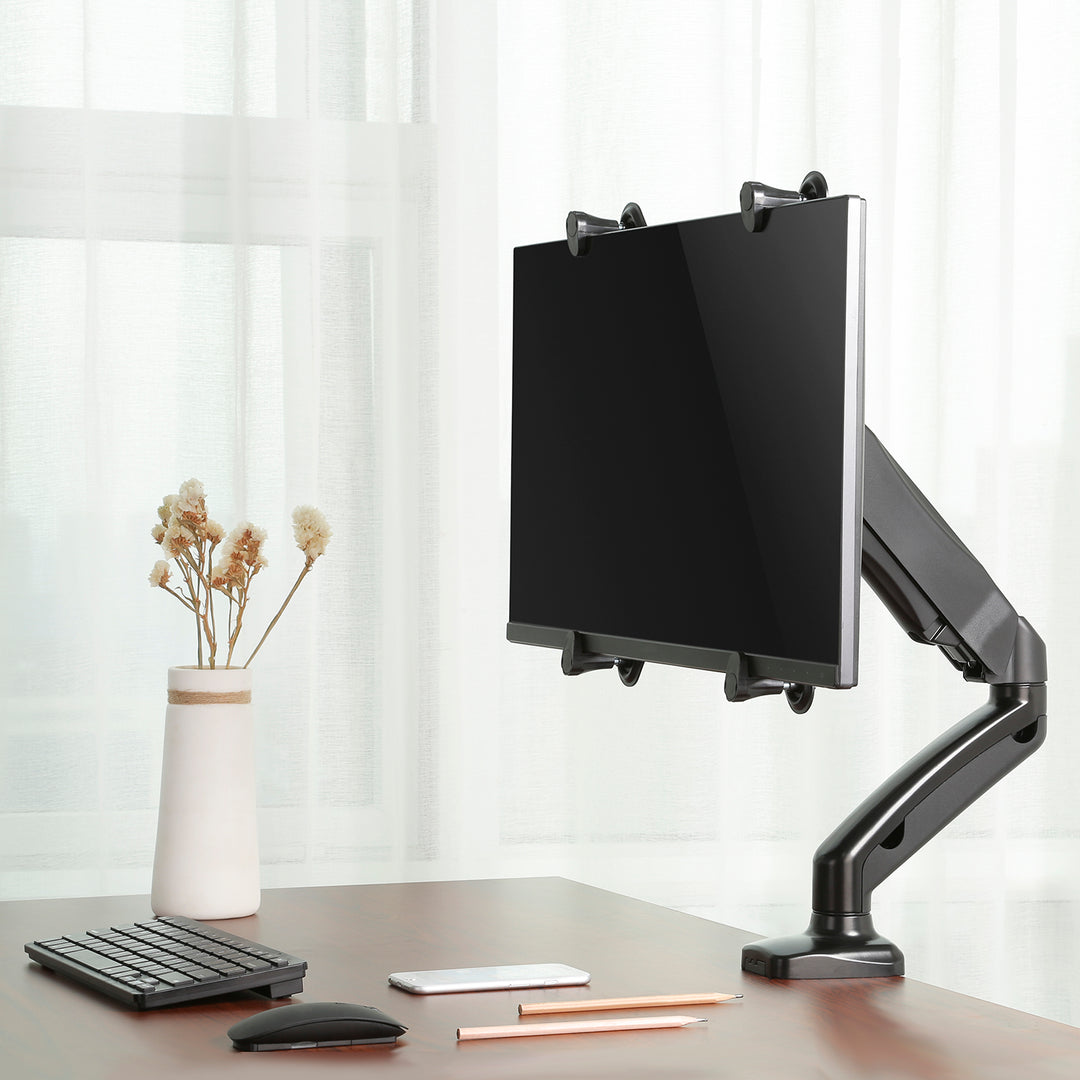 Adapter VESA lyukak nélküli képernyőkhöz Maclean, fekete, 13"-27", 8kg max, MC-899