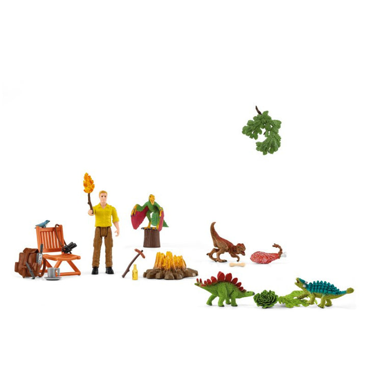 Adventi naptár dinoszauruszokkal Schleich dinoszauruszok