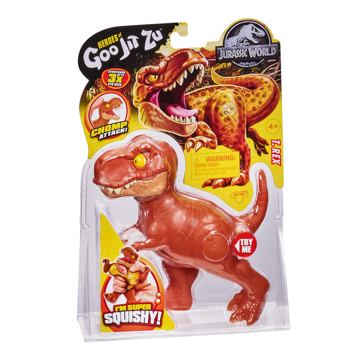 Figurka Heroes of Goo Jit Zu Jurassic World - dinozaurusz T-Rex