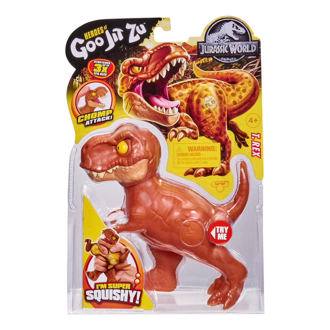 Figurka Heroes of Goo Jit Zu Jurassic World - dinozaurusz T-Rex